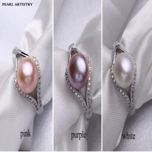 Pearl Ring Natural Freshwater Pearl Jewelry