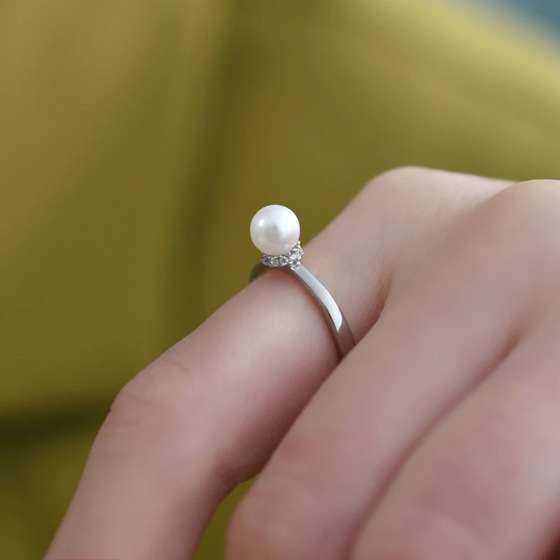 Natural Freshwater Pearl Ring