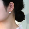 Natural Shell Flower Earrings