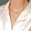 Real baroque Pearl 925 Necklace