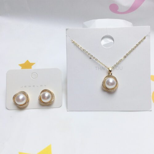 Bird's Nest Pearl Jewelry Sets